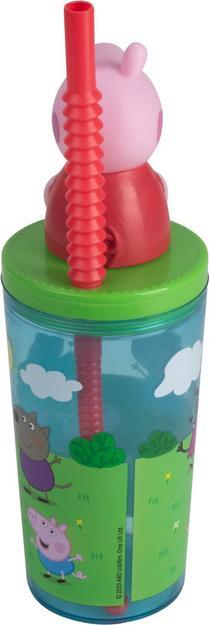 Actual product image pos Peppa Wutz - Trinkbecher mit 3D-Figur - ca. 360 ml