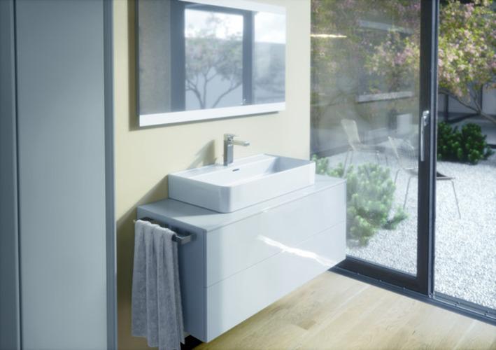 Image du produit Ideal Standard IDS Porte-serviettes ADAPTO Cubo 345x87x25mm chromé