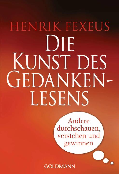 Produktbild Die Kunst des Gedankenlesens (Deutsch, Henrik Fexeus, 2009)