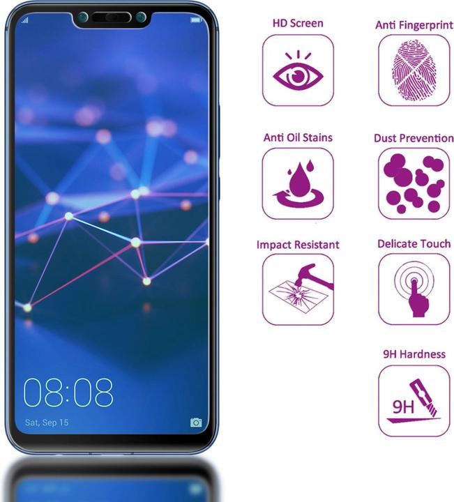 Produktbild Nalia (2-Pack) Schutzglas (1 Stück, Huawei Mate 20 Lite)