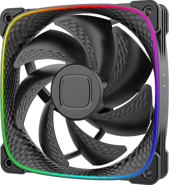 Immagine prodotto Geometric Future Ventola Squama 2503B RGB - 120 mm, nera (120 mm, 1 x)