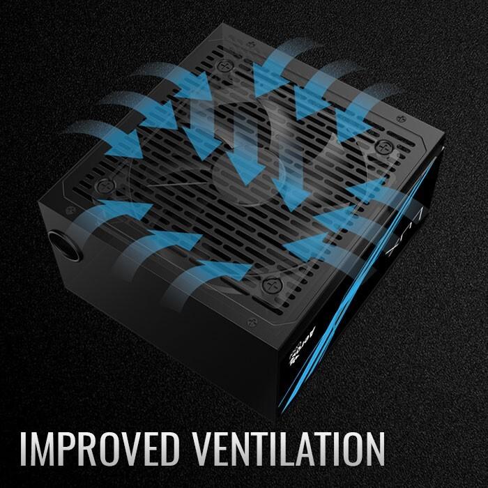 Image du produit AeroCool LUX 550W - forsyning de courant - ATX (550 W)