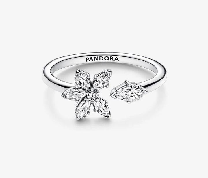 Immagine prodotto Pandora Anello aperto con cluster di Erbario scintillante (54, 925 Argento)