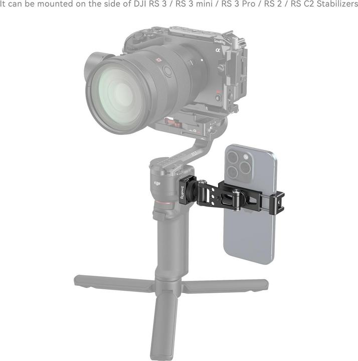 SmallRig Cold Shoe Halterung (Attacco cardanico)