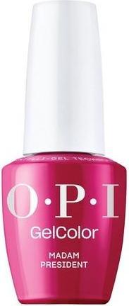 Immagine prodotto OPI Smalto Gelcolor Opaque Bright Red Creme UV Cure Gel (Signora Presidente, Smalto per unghie effetto gel)