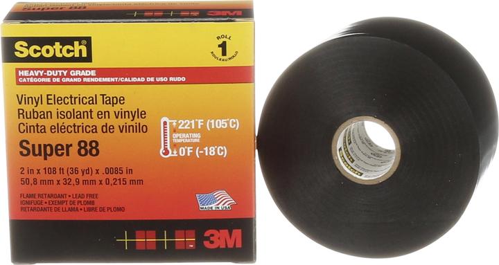 Produktbild 3M Vinyl electrical tape Super 88 50mmx33m (50 mm)
