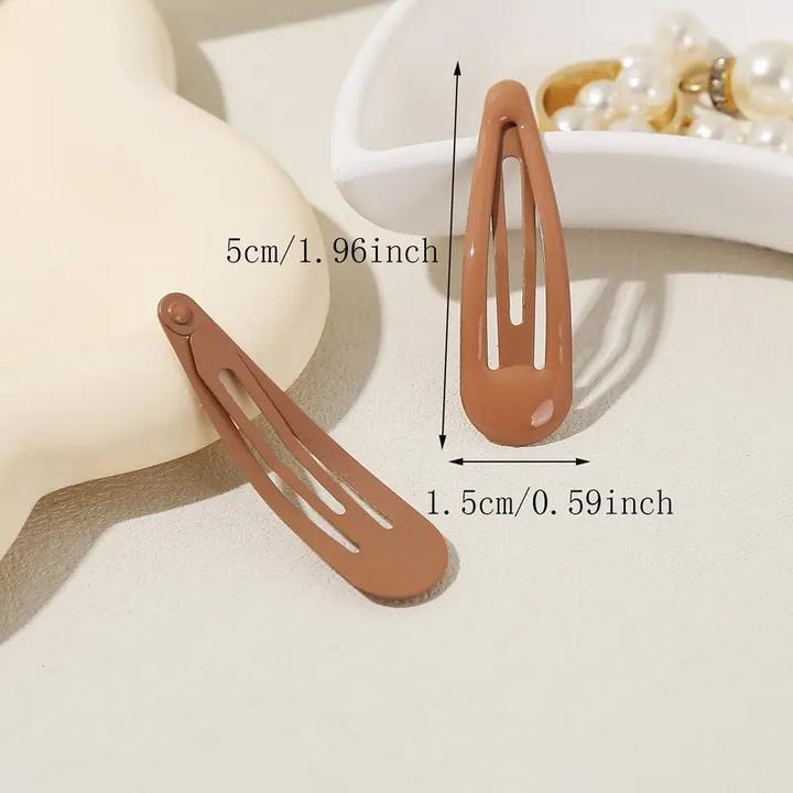 Image du produit ASMI 10 pièces de pinces à cheveux en forme de goutte d'eau (10 pcs)