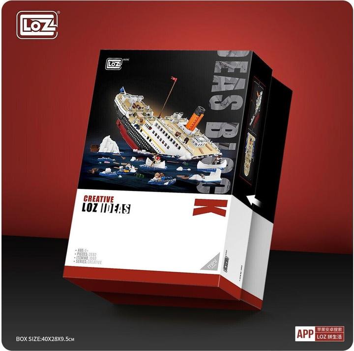 Actual product image LOZ Titanic