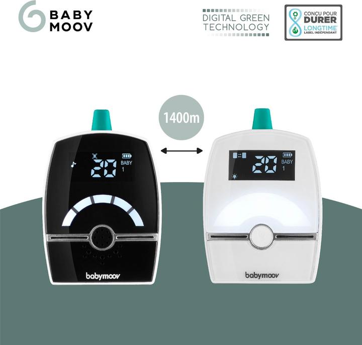 Actual product image Babymoov Premium Care 2019 (Baby Monitor Audio, 1400 m)