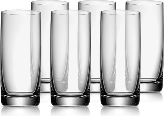 Produktbild WMF Longdrinkgläser Set 6tlg Cocktailglas 350ml Kristallglas Easy bruchsicher (3.50 dl, 6 x, Longdrinkgläser)