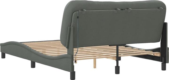 Actual product image VidaXL Bed frame with LED fabric (120 x 200 cm)