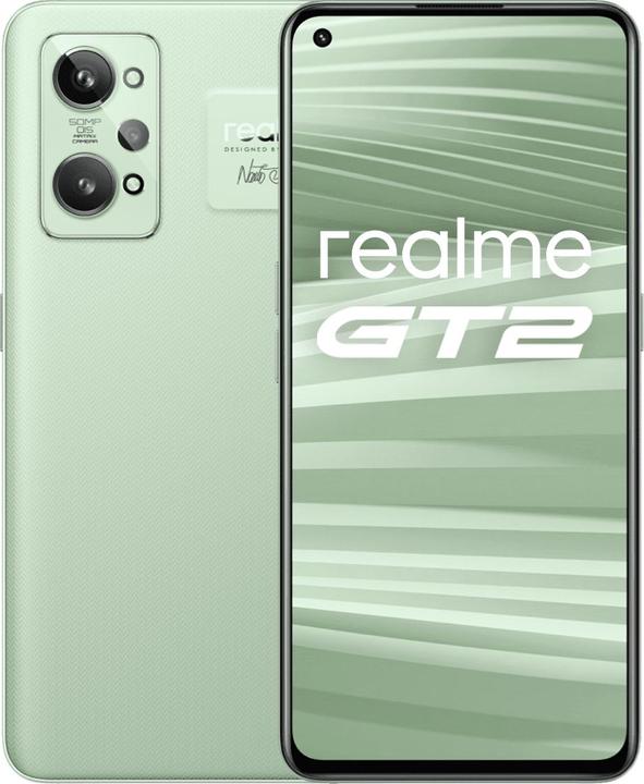realme GT2 (128 GB, Papier Groen, 6.62", Dubbele SIM, 50 Mpx, 5G)