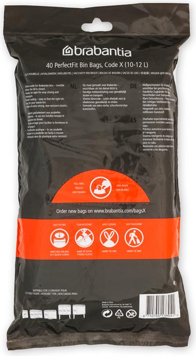 Produktbild Brabantia PerfectFit Bags (40 x, 12 l)