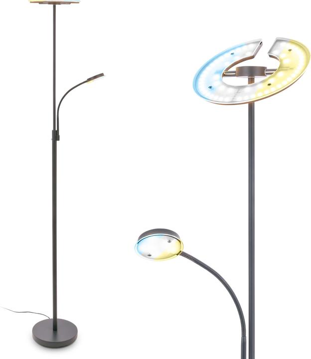 Immagine prodotto Briloner Proiettore LED RAVAN CCT, antracite (4000 lm, IP20)