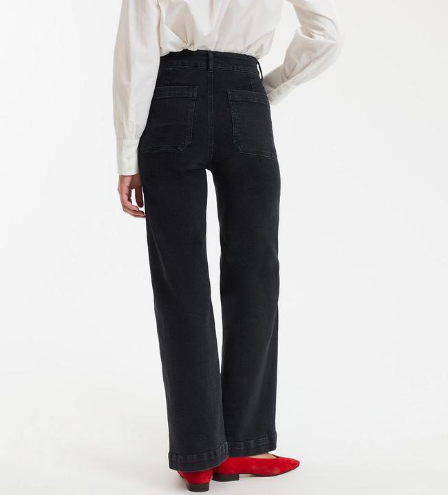 Actual product image La Redoute Collections High-Waist-Jeans (50)