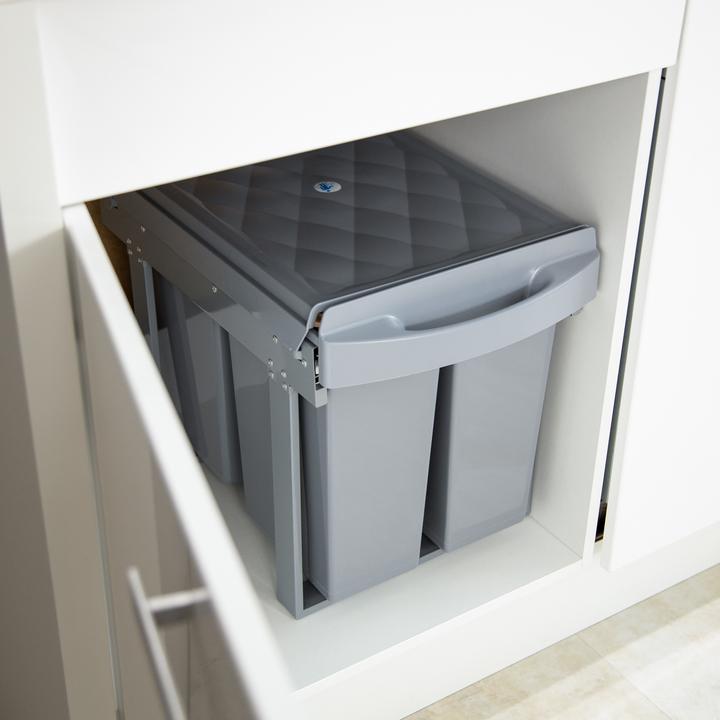 Actual product image Relaxdays Built-in waste bin