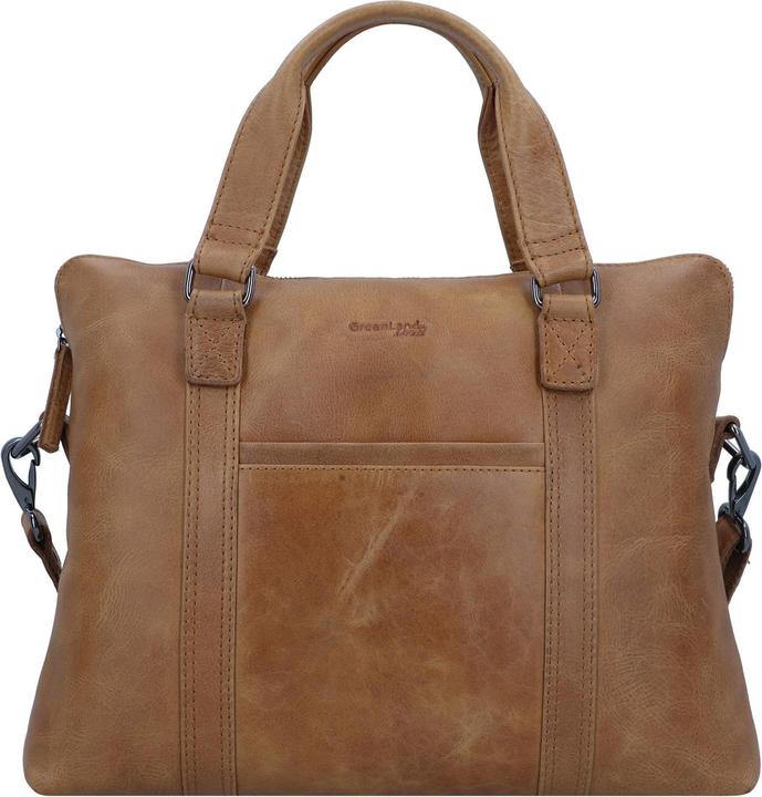 Image du produit Greenland Nature Light Porte-documents en cuir 38 cm Compartiment pour ordinateur portable (16.93")