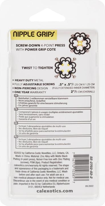 Produktbild CalExotics Boundless™ Nipple Grips