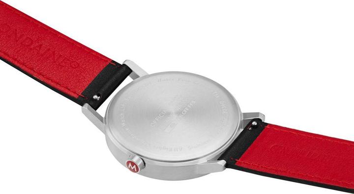 Produktbild Mondaine Classic - Vegan gebürstet (Analoguhr, Swiss Made, 40 mm)