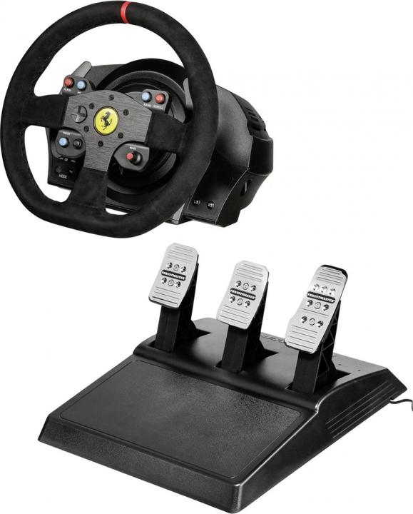 Productafbeelding Thrustmaster T300 Ferrari Integrale RW Alcantara Editie (PS4, PS3, PS5, PC)