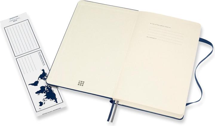 Actual product image Moleskine Notebook HC L/A5 (Lined, Hardcover)