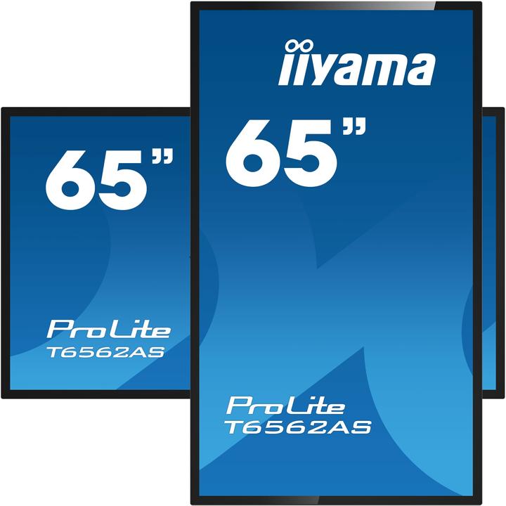 Immagine prodotto iiyama T6562AS-B1 65IN 165,10CM UHD IP (3840 x 2160 pixel, 64.50")