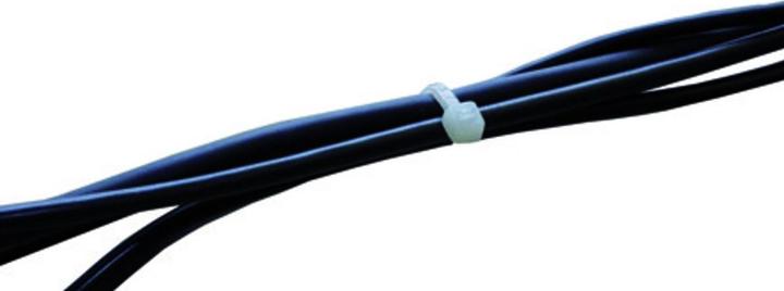 Produktbild Steffen Kabelbinder natur 280mm x 4.8 100 Stk. (Kunststoffkabelbinder, 280 mm, 100 Stk.)
