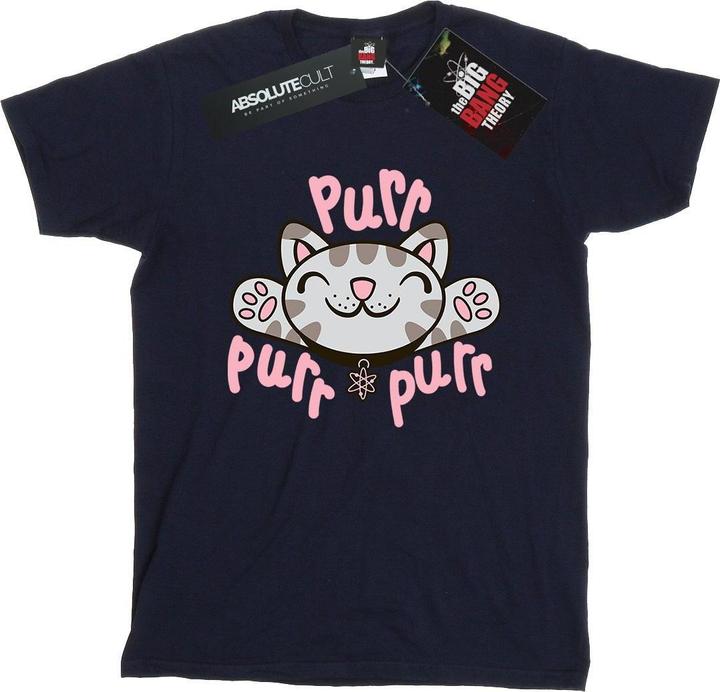 Big Bang Theory Soft Kitty Purr Baumwolle Boyfriend TShirt