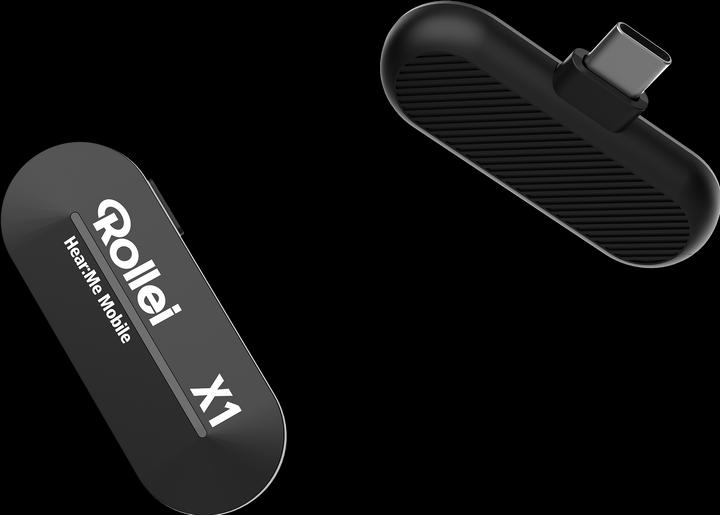 Produktbild Rollei Hear:Me Mobile | USB-C Plug & Play | Mini Lavalier Mikrofon