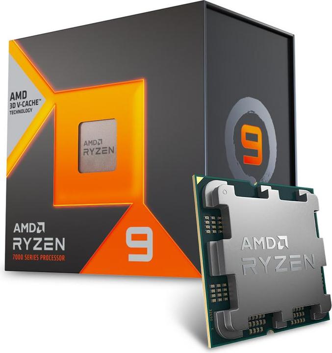 Actual product image AMD Ryzen 9 7950X3D (AM5, 4.20 GHz, 16 -Core)