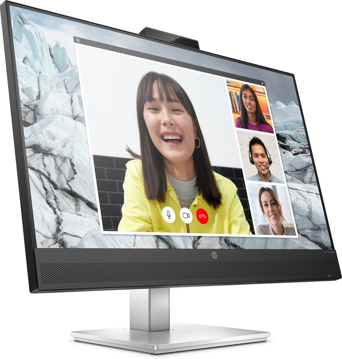 Actual product image HP M27 Webcam Monitor 68.58cm (27" ) (Full HD, IPS, 5ms, HDMI, DisplayPort, USB, 75Hz) (Energy Cl... (1920 x 1080 pixels, 27")