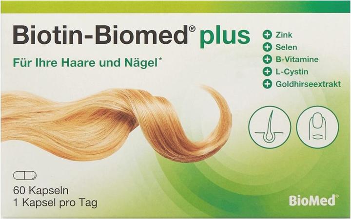 Produktbild Biomed plus Kaps (60 Stück, Kapseln, 56 g)