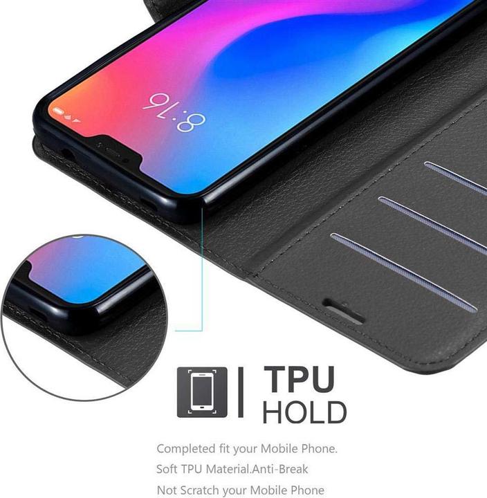 Image du produit Cadorabo Book avec fonction stand Cover (Xiaomi Redmi 6 Pro, Xiaomi Mi A2 Lite ?)