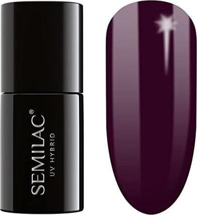 Immagine prodotto Semilac 099 Vino viola scuro 7ml (Vino viola scuro, Smalto per unghie effetto gel)