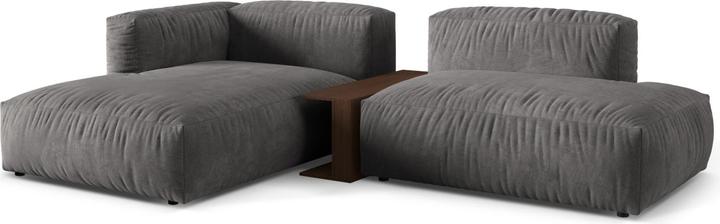 Actual product image Micadoni Modular Left Corner Sofa, "Martina", 2 Seats, 292x176x75 Made in Europe (Corner sofa)