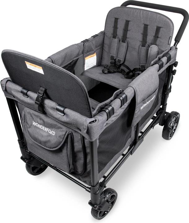 Immagine prodotto WonderFold Passeggino Original Quad Wagon Grigio carbone