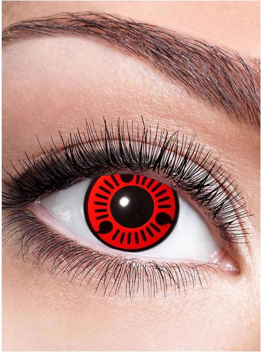 Produktbild Metamorph Sasuke Sharingan Kontaktlinse mit Dioptrien (Rot)