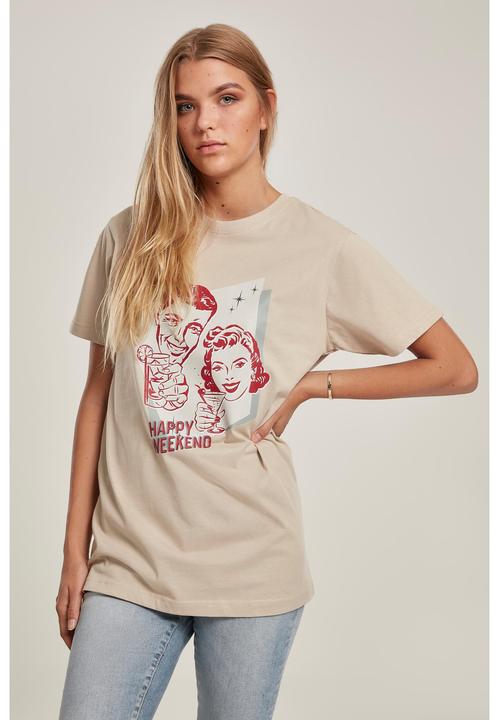 Actual product image Merchcode Ladies Happy Weekend Tee (XS)