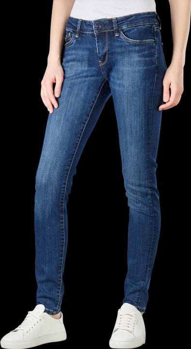 Actual product image Pepe Jeans Pixie Skinny Fit Powerflex Dark Wiser (W28/L32)