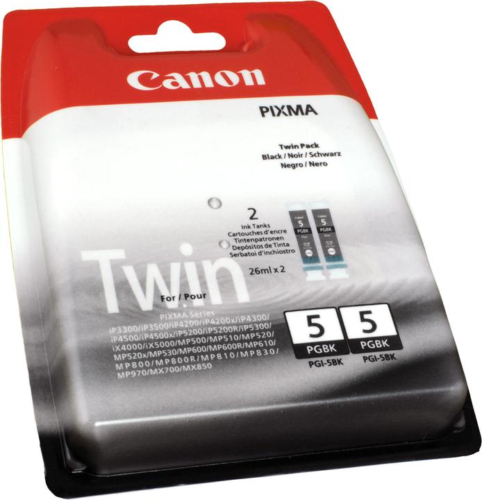 Produktbild Canon PGI-5BK 2er Pack (BK)