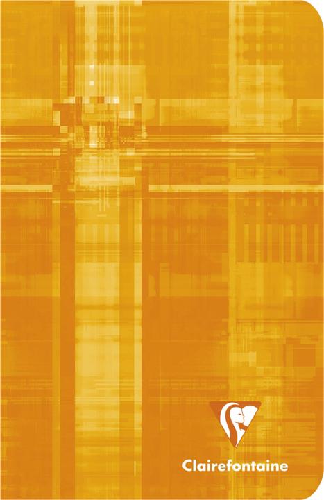 Image du produit Clairefontaine Carnet de notes avec règle (11 x 17 cm, Quadrillé, Couverture souple)