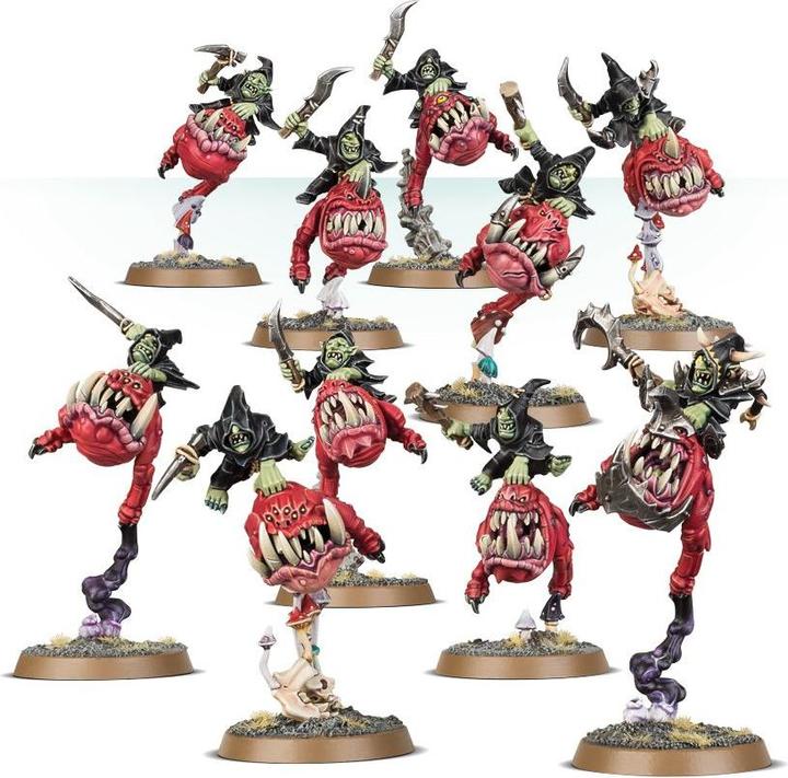 Image du produit Games Workshop Warhammer Age of Sigmar - Gloomspite Gitz Squig Hoppers (Matières plastiques)