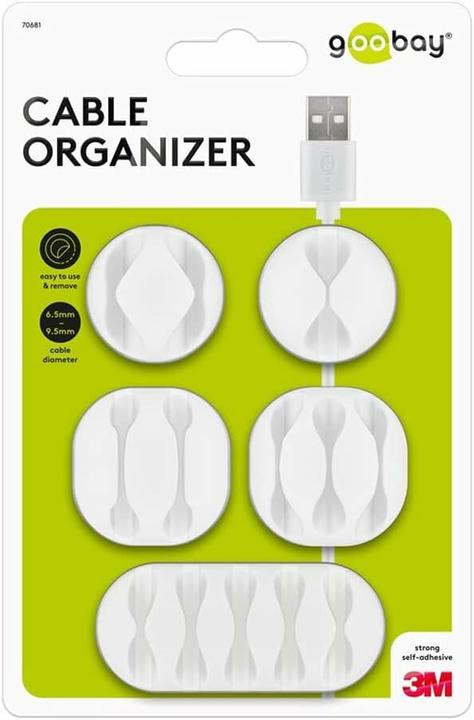 Actual product image Goobay Kabel Management Set