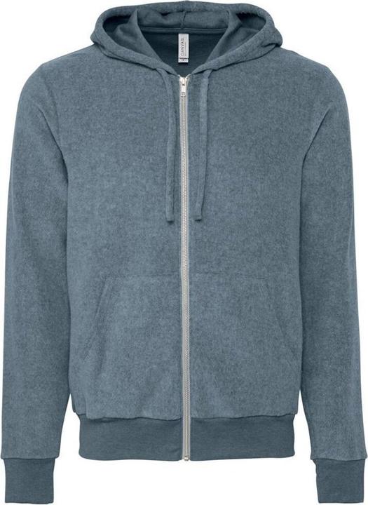 Actual product image Bella Canvas Hoodie With Full Length Zipper (XS)