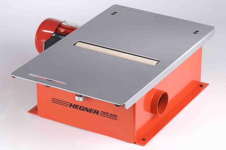 Hegner Table Roll Grinding Machine Table Belt Grinding Machine TWS 230 100 Watt (100 W)