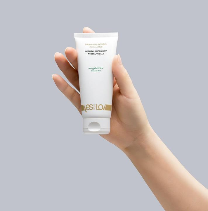 Actual product image YESforLOV Natural Lubricant with Seaweeds (Glycerin Free) (100 ml)