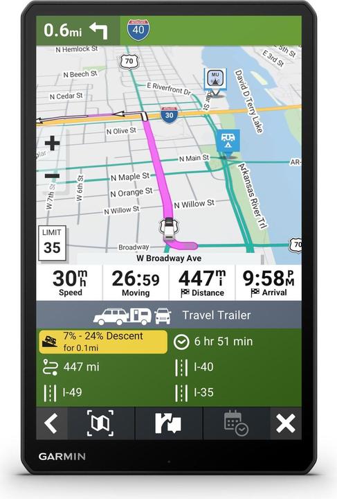Actual product image Garmin Camper 1095 (10.10")