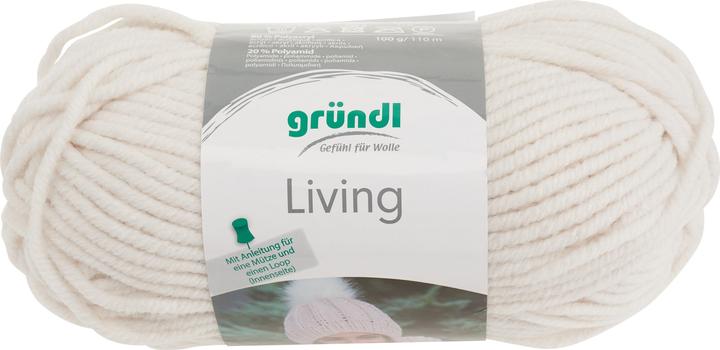 Produktbild Gründl Wolle Living, 100g, ca. 110m (110 m)