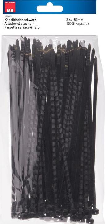 Immagine prodotto Max Hauri Fascette per cavi (Fascette in plastica, 150 mm, 100 pz.)