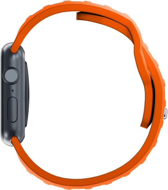Produktbild 3MK Silicone Watch Strap pomarańczowy/ orange dla Apple Watch 42/44/45/49mm (Silikon, Edelstahl)